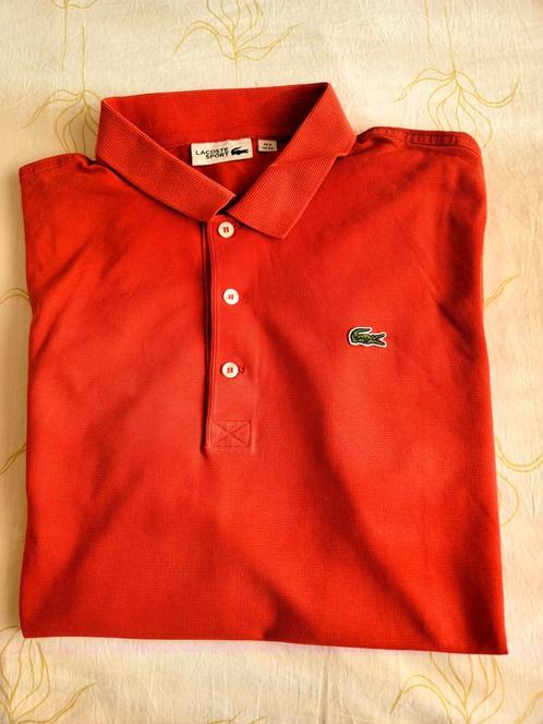 Super mooie, originele, rode Lacoste Sport polo, XXXL, Fr.8, Kleding | Heren, Polo's, Zo goed als nieuw, Overige maten, Rood, Ophalen of Verzenden