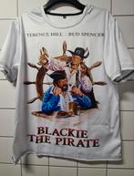 Bud Spencer & Terence Hill T-shirt - Blackie the Pirate, Verzenden, Nieuw, Overige maten, Wit