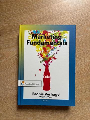 Marketing Fundamentals - Bronis Verhage beschikbaar voor biedingen