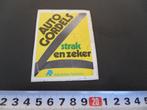 sticker VVN veilig verkeer autogordels strak en zeker, Ophalen, Zo goed als nieuw, Overige typen