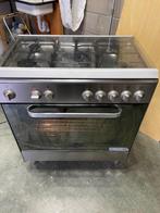 Gas Fornuis 5 pits, Elektrische oven., 60 cm of meer, 5 kookzones of meer, Gebruikt, 90 tot 95 cm