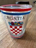 Souvenir kroatie-borrelglaasje, Ophalen of Verzenden, Zo goed als nieuw