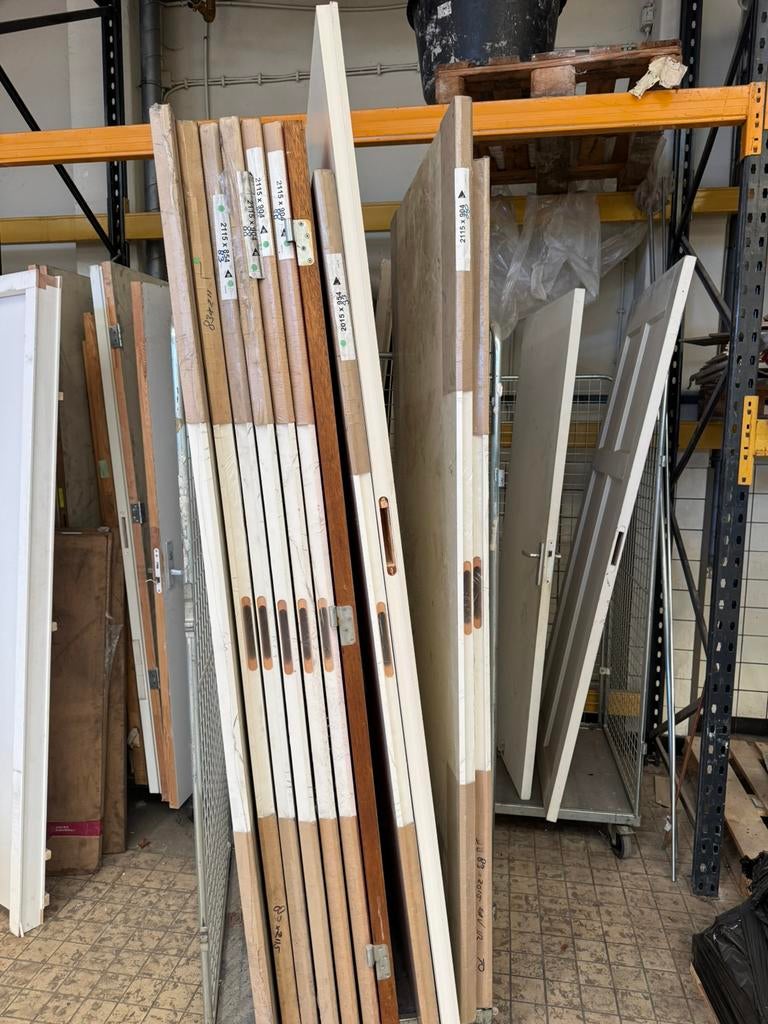 opdekdeuren, Ophalen of Verzenden, Zo goed als nieuw, Mdf, 200 tot 250 cm