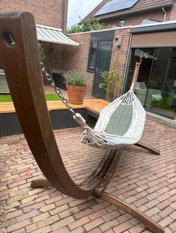Hard houten standaard voor hangmat van Luilak beschikbaar voor biedingen