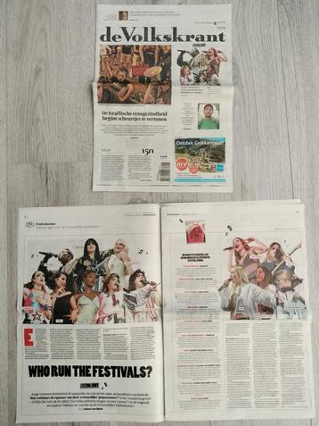 Festivalzomer artikel Volkskrant - S10, Lola Young beschikbaar voor biedingen