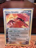 Groudon Team Magma 2004 - Zeldzame Pokémonkaart!, Hobby en Vrije tijd, Verzamelkaartspellen | Pokémon, Ophalen of Verzenden