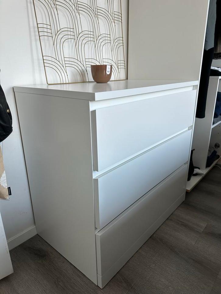 IKEA MALM ladekast - Zo goed als nieuw!, Huis en Inrichting, Kasten | Dressoirs, Zo goed als nieuw, 50 tot 100 cm, 25 tot 50 cm