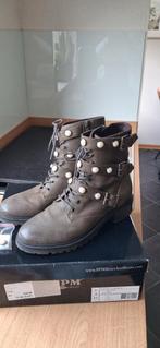 Boots, leer maat 41 kleur groen, merk SPM, i.z.g s., SPM, Overige typen, Ophalen of Verzenden, Gedragen