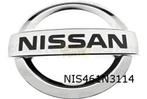 Nissan Leaf/Note embleem logo ''Nissan''  voorzijde Originee, Auto-onderdelen, Verzenden, Nieuw, Nissan