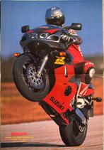 Poster Suzuki GSX-R600 Jurgen van den Goorbergh, Verzenden, Zo goed als nieuw, Motoren