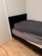 Bed 120 bij 2 meter. Mag weg voor voor €40, Huis en Inrichting, Slaapkamer | Boxsprings, Ophalen, Gebruikt, Eenpersoons, Hoofdbord met matras erbij