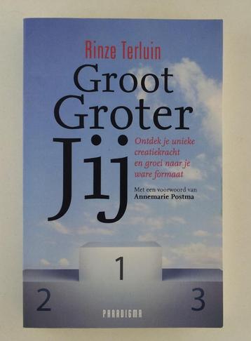Terluin, Rinze - Groot, Groter, Jij / Ontdek je unieke creat beschikbaar voor biedingen