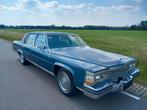 Cadillac fleetwood V8 1985, Auto's, Oldtimers, Blauw, Leder, Bedrijf, Blauw