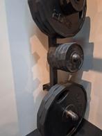 Halterschuiven 235kilo+, Ophalen, Gebruikt