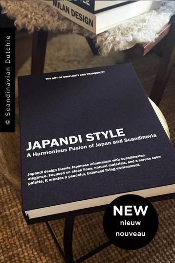 Opbergboek Japandi Style - nieuw beschikbaar voor biedingen