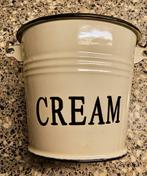 Leuke emaille emmertjes / bloempotten, Ophalen of Verzenden, Zo goed als nieuw