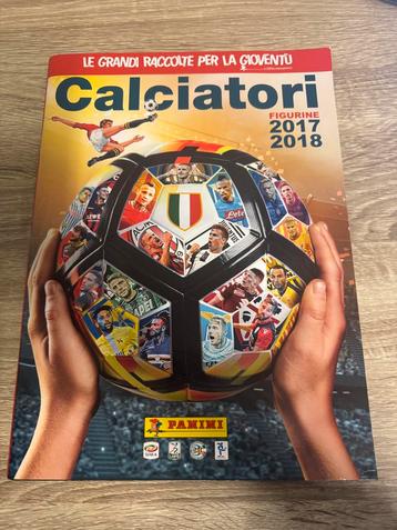Leeg Panini Calciatori 2017-2018 Album beschikbaar voor biedingen