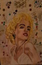 Oliepastel Marilyn Monroe 60x70, Antiek en Kunst, Ophalen of Verzenden