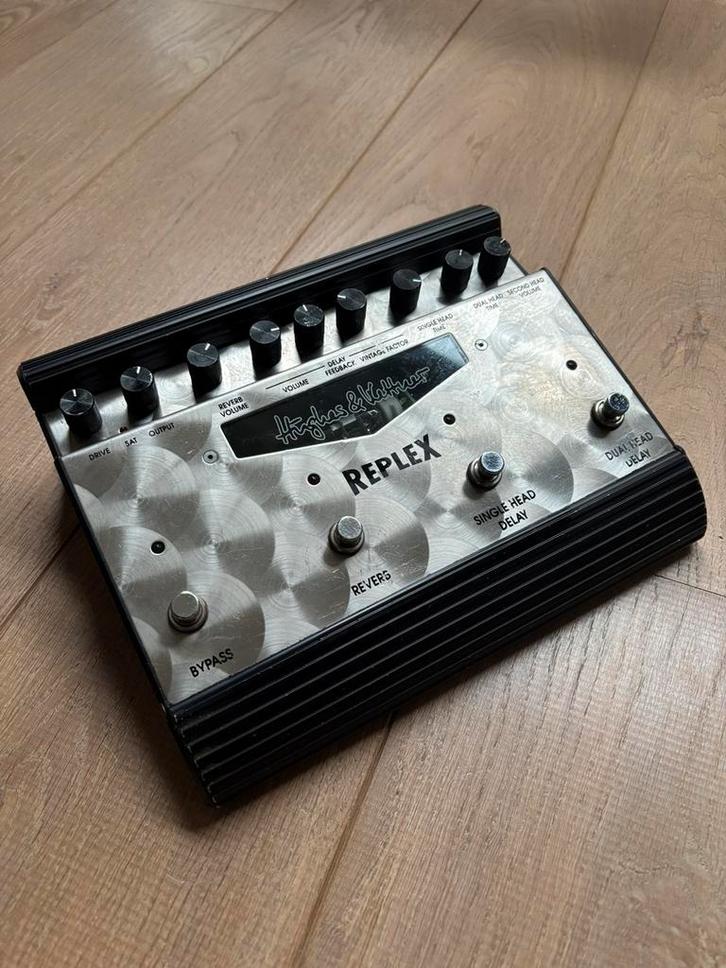 Fijne Hughes & Kettner buizen Reverb/ Delay - Replex, Muziek en Instrumenten, Effecten, Zo goed als nieuw, Delay of Echo, Reverb