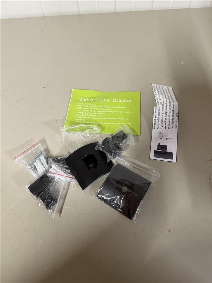 Wandhouder UB-20 Serie 1 voor Bose Cube Speakers, Audio, Tv en Foto, Luidsprekers, Nieuw, Front, Rear of Stereo speakers, 120 watt of meer