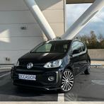 Volkswagen UP! 1.0TSI 90PK BEATS CLIMA FULL OPTION Zwart GTI, Auto's, Voorwielaandrijving, Start-stop-systeem, 4 stoelen, Leder en Stof