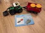 Playmobil Tractor met Aanhanger, Ophalen, Gebruikt, Jongen of Meisje