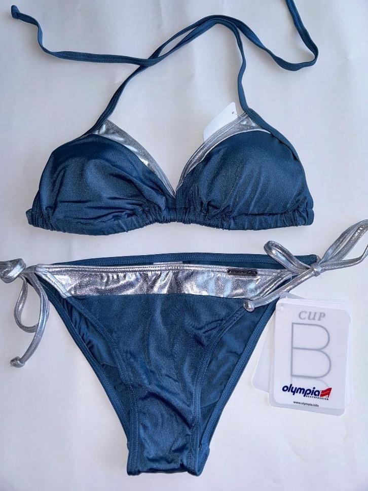 OLYMPIA bikini 36 *~~nieuw~~*, Kleding | Dames, Badmode en Zwemkleding, Nieuw, Bikini, Blauw, Verzenden