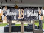 18e Verjaardag Versiering Banner, Ophalen of Verzenden, Nieuw, Versiering, Verjaardag