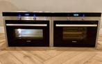 Set siemens Combi oven en magnetron + atoomoven, Witgoed en Apparatuur, Ophalen, Stoom, Zo goed als nieuw, Inbouw