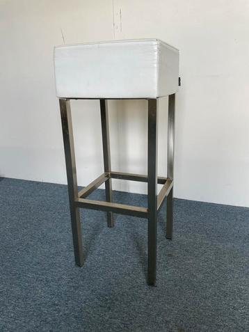 Rvs barkrukken, 10 stuks beschikbaar voor biedingen