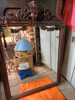 Vintage mahonie kuif spiegel. Antiek., Ophalen, Rechthoekig, 50 tot 100 cm