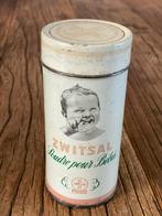 Oud Zwitsal strooipoeder blik jaren '60, Verzamelen, Blikken, Verzenden, Gebruikt, Overige, Overige merken