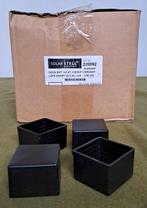 100 stuks eindkap zwart Solarstell 40 x 40 mm, Doe-het-zelf en Verbouw, Dakpannen en Dakbedekking, Kunststof, Zwart, Overige typen