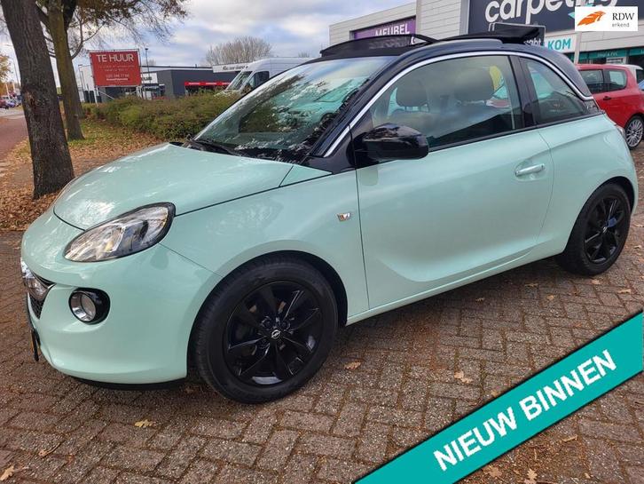 Opel ADAM 1.4 JAM CABRIODAK, Auto's, Opel, Bedrijf, Te koop, ADAM, ABS, Airbags, Airconditioning, Bluetooth, Boordcomputer, Centrale vergrendeling