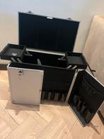 Professionele Make-up/kapper/nagel koffer, Sieraden, Tassen en Uiterlijk, Gebruikt, Wit, Ophalen of Verzenden, Met slot