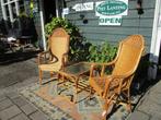 rotan - rotan stoel - rotan tafel, Ophalen, Riet of Rotan, Gebruikt, Twee