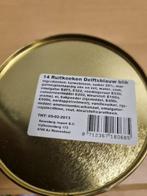 Blik delftsblauw ruitkoeken, Verzamelen, Blikken, Ophalen of Verzenden