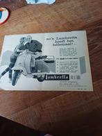 Advertentie van Lambretta scooter 4 1960, Ophalen of Verzenden, Zo goed als nieuw, Overige typen