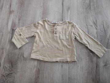 Prachtig geel wit gestreept truitje van Your Wishes, 74/80. beschikbaar voor biedingen