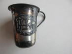 Antiek Joods Zilveren Bekertje met oor, Antiek en Kunst, Ophalen of Verzenden, Zilver