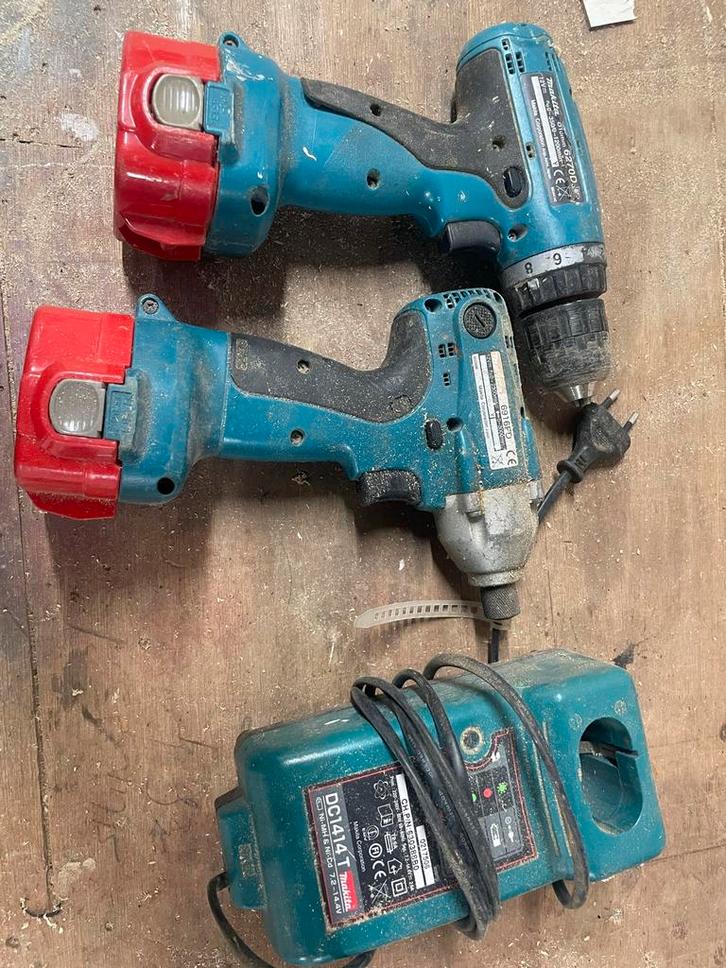 Makita Boormachine & Slagschroevendraaier - Defect, Doe-het-zelf en Verbouw, Gereedschap | Boormachines, Gebruikt, Boormachine