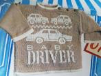 Baby driver trui breipatroon, Hobby en Vrije tijd, Ophalen of Verzenden, Zo goed als nieuw, Breien, Patroon of Boek