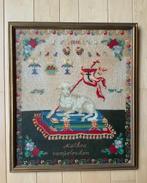 Merklap Mathea van Geleuken, Nederweert., Antiek en Kunst, Curiosa en Brocante, Ophalen of Verzenden