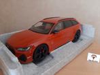 Audi RS6 Avant 2019 Solar-Orange van Minichamps 1:18, Minichamps, Auto, Nieuw, Ophalen of Verzenden