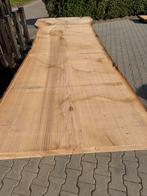 Zeer groot eiken boomstamblad 350x102x8cm, Tuin en Terras, Ophalen of Verzenden, Zo goed als nieuw, 250 cm of meer, Planken