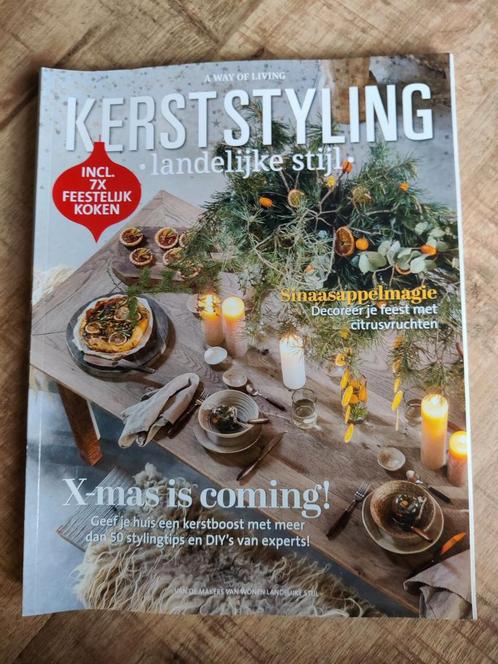 KerstStyling Landelijke Stijl Magazine 2023, Boeken, Tijdschriften en Kranten, Zo goed als nieuw, Ophalen of Verzenden