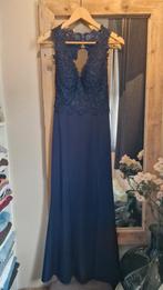 Donkerblauwe gala jurk - Diva Fashion - XS (Nieuw), Ophalen, Blauw, Diva Fashion, Nieuw