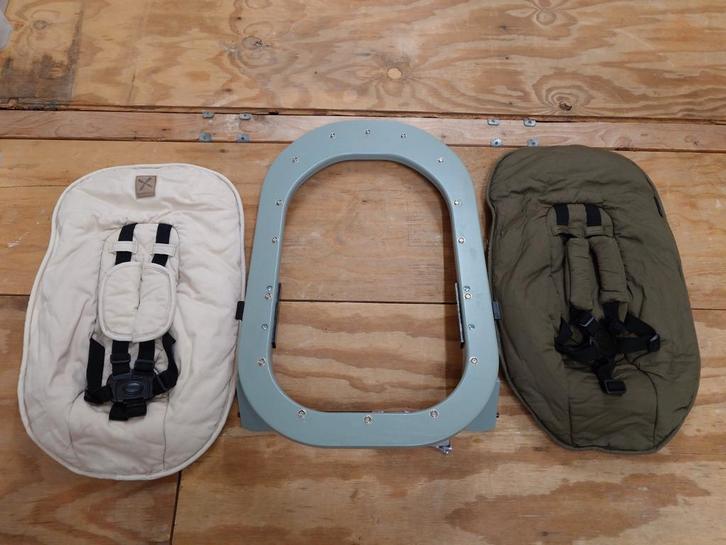 Kidsmill Up Newbornset - Stone Green frame + 2x bekleding, Kinderen en Baby's, Kinderstoelen, Gebruikt, Ophalen