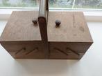 Houten Naaikistje met Inhoud, Ophalen, Minder dan 50 cm, Gebruikt, Minder dan 50 cm