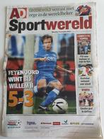 AD Sportwereld met Feyenoord en PSV, Ophalen of Verzenden, Zo goed als nieuw, Feyenoord, Boek of Tijdschrift